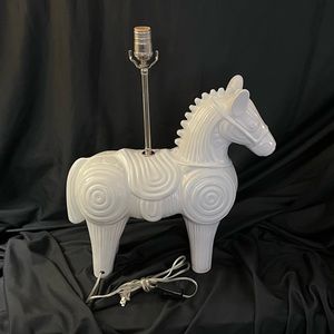 Jonathan Adler Menagerie horse lamp.